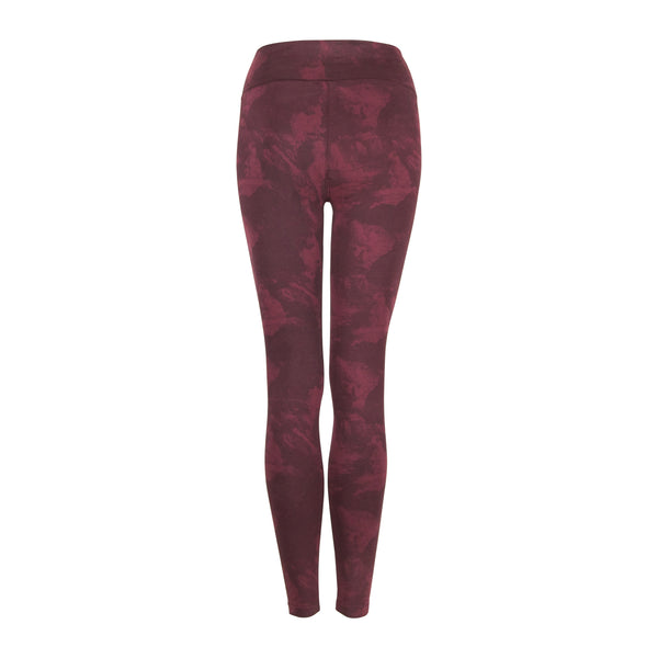 Leggings Camo Burgundy