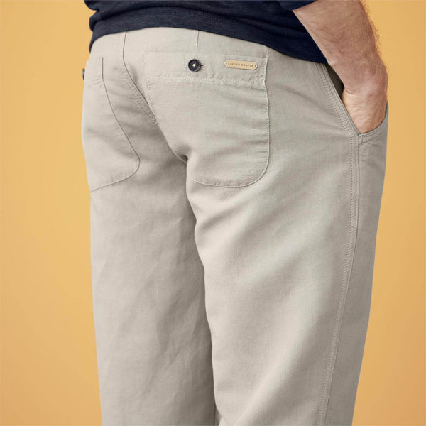 Men's Organic Linen/Cotton Pants Navy