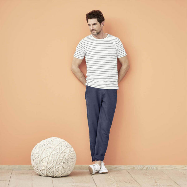 Men's Organic Linen/Cotton Pants Navy