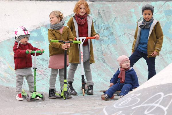 Disana Children's Coat Grey