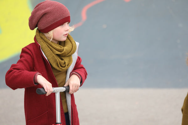 Disana Children's Coat Grey