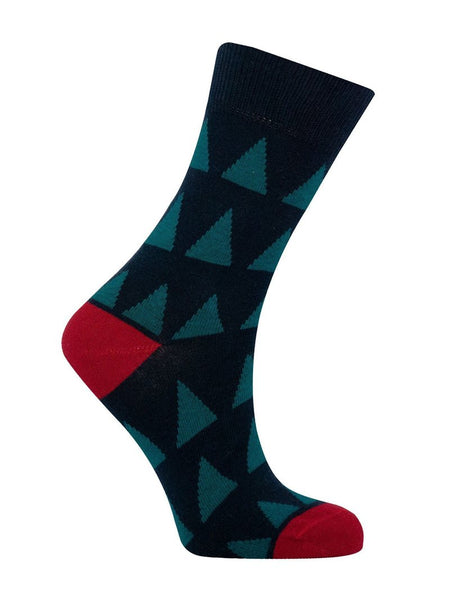 KO Triangle Socks Navy