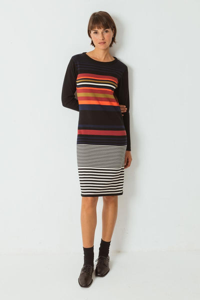 Knit Stripe Dress