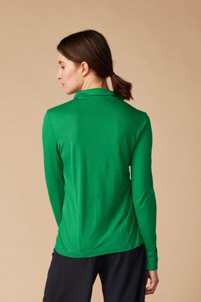 Ecovero™ Button Down Shirt Emerald