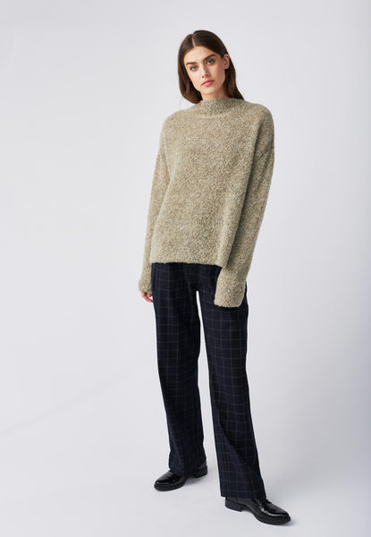 Boucle Sweater Chestnut Mélange