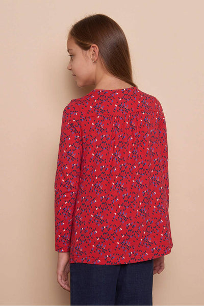 Long Sleeve Jersey Top Red Kite