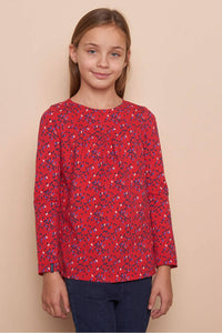 Long Sleeve Jersey Top Red Kite