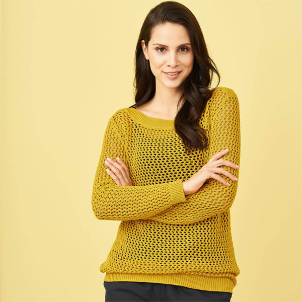Crochet Sweater Black - **Only 1 Left - Size XS**