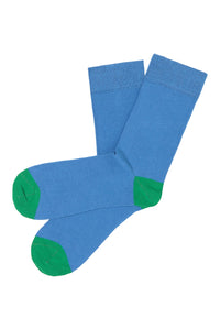Tranquillo Solid Socks Sea Blue