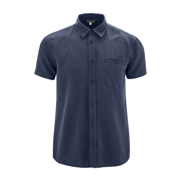 Men's Linen Shirt Navy