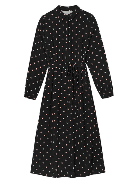 Fantastique Midi Dress Dot Print