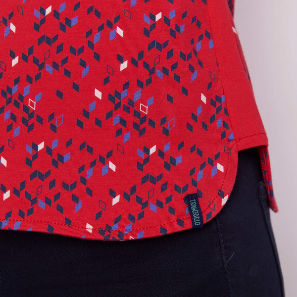 Long Sleeve Top Red Kite  **Clearance Final Sale - Available in XS & L**