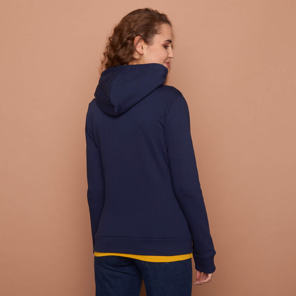 Hoodie Laina Navy  **Only One Left**