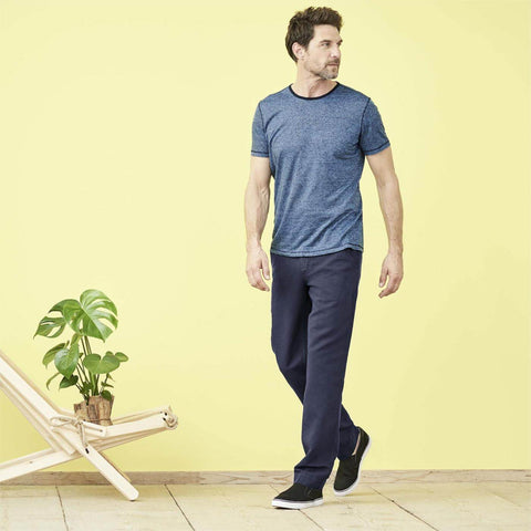Men's Organic Linen/Cotton Pants Navy